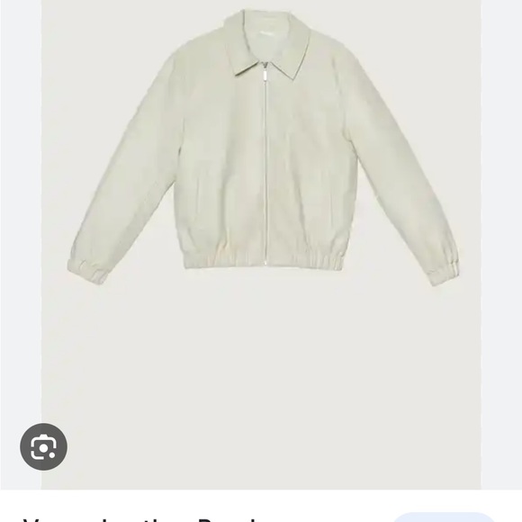 Oak & Fort Vegan Leather Bomber - Picture 6 of 7